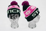 Sticky Baits Black Bobble Beanie - zimná čiapka