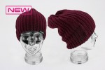 Sticky vs Navitas MAROON KNITTED BEANIE - zimná čiapka