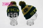 Sticky vs Navitas OLIVE BOBBLE BEANIE - zimná čiapka