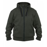 Fox Green & Black Heavy Lined Hoody Mikina - L